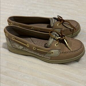 Sperry Women's Brown and Tan Loafers
